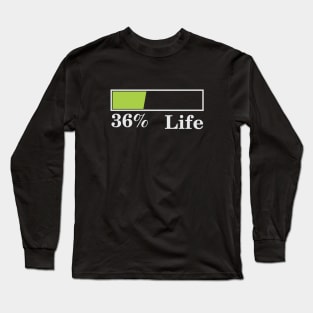 36% Life Long Sleeve T-Shirt